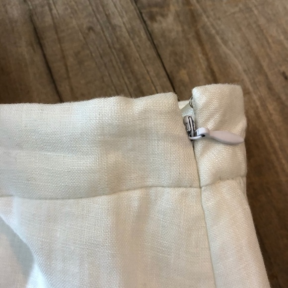 Jones New York linen mini pencil skirt, 8 - Picture 4 of 8